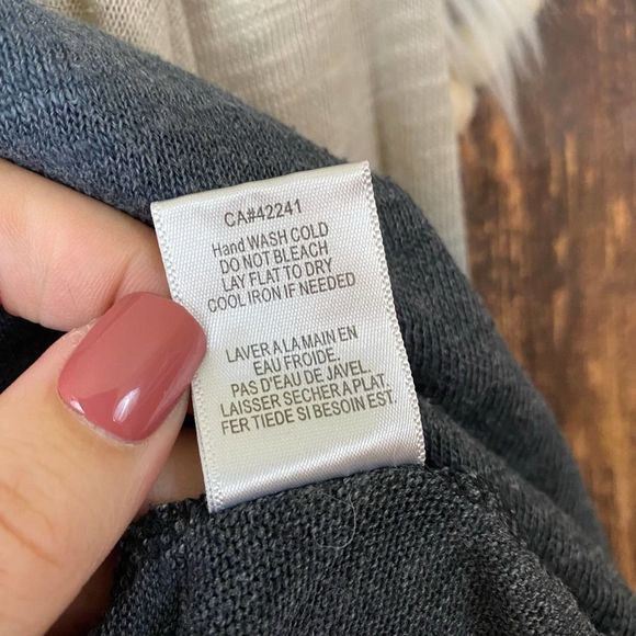 YFP| Dip Dye Ombre Asymmetrical Top Long Sleeve - Picture 6 of 7